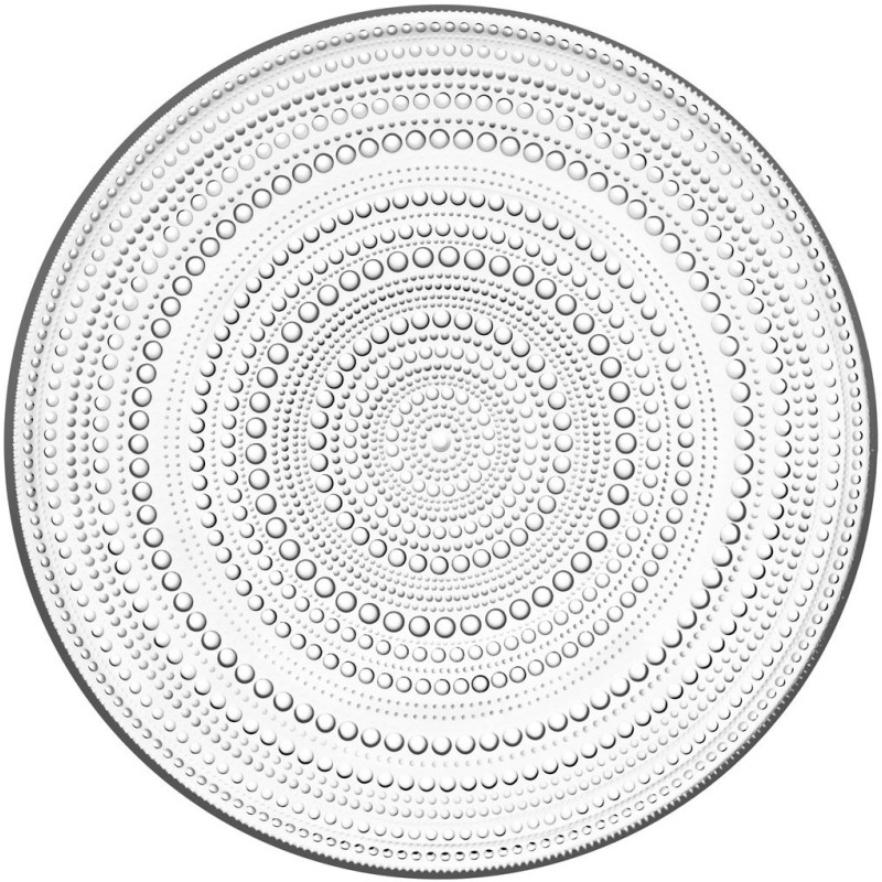 

Тарілка скляна прозора 31,5см Kastehelmi, iittala