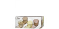 Набір тамблерів янтарного кольору асорті 310мл (4шт в уп) Gems, LSA international - 51348