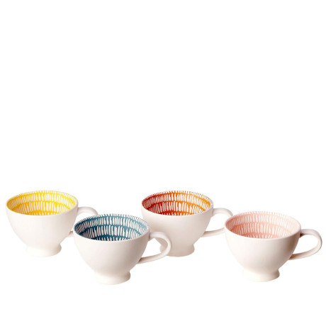 Набір різнокольорових чашок "Seeds" (4шт в уп), Pols potten - 53809