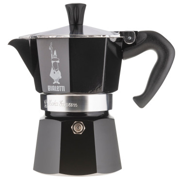 Кофеварка гейзерная на 3 чашки черная, Bialetti - 48018
