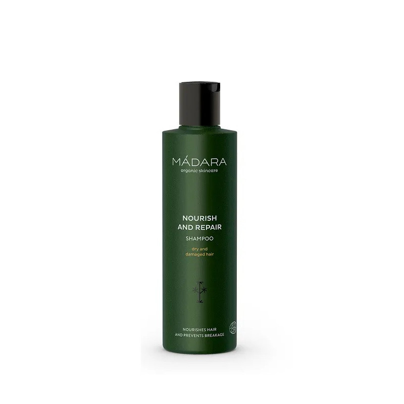 

Шампунь для сухого та пошкодженного волосся "Nourish & Repair" 250мл, Madara cosmetics