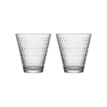 Набір стаканів скляних прозорих (2шт в уп) 300мл Kastehelmi, iittala - 20986