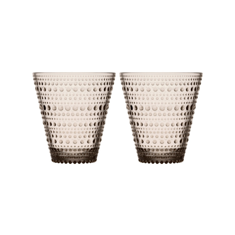

Набір склянок коричневих 300мл (2шт в уп) Kastehelmi, iittala