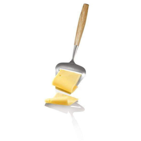 Ніж для нарізання сиру скибочками з дубовою ручкою - 45115