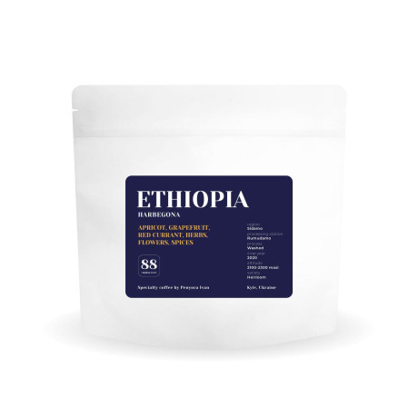 Кава свіжообсмажена під фільтр Ефіопія Гарбегона 250г, SCbyIP - 96160