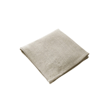 Салфетка столовая льняная серая 45х35см Modena Enduit, Charvet Editions - 47428
