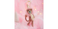 Новорічна прикраса Лев рожевий з ялинкою, Sass & Belle - 92574