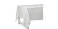 Скатертина лляна з вишивкою біла 180х320см Venice, Charvet Editions - 94741