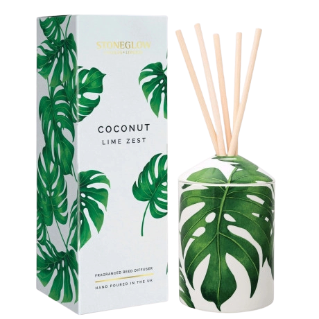 Аромадифузор "Coconut & Lime Zest" 200мл Urban Botanics, Stoneglow - 46198