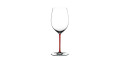 Келих для червоного вина Cabernet з червоною ніжкою 625мл - Q0708