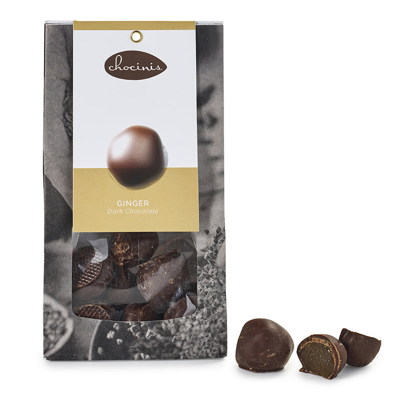

Цукерки Фініки в чорному шоколаді 150г, Chocinis