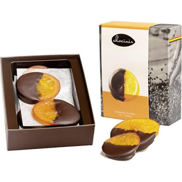 Цукерки Оранжет з апельсиновими цукатами в чорному шоколаді 200г, Chocinis - 48618