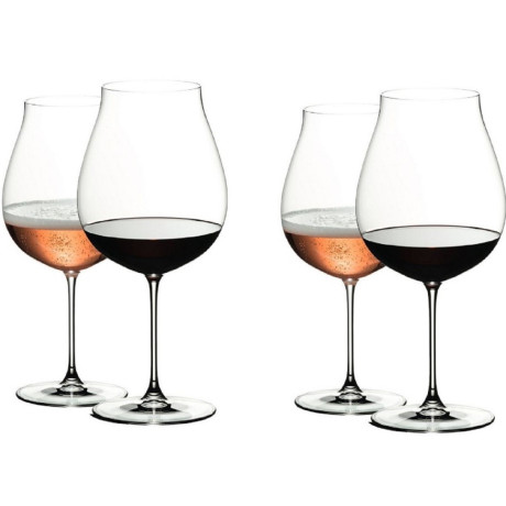 Набір келихів для червоного вина New World Pinot Noir 790мл (4шт в уп) - Q1901