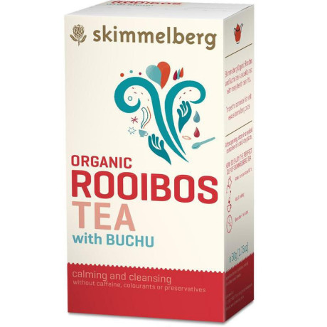 Чай Буху з ройбушем органічний (20 пакетиків) 50г, Skimmelberg - 95951