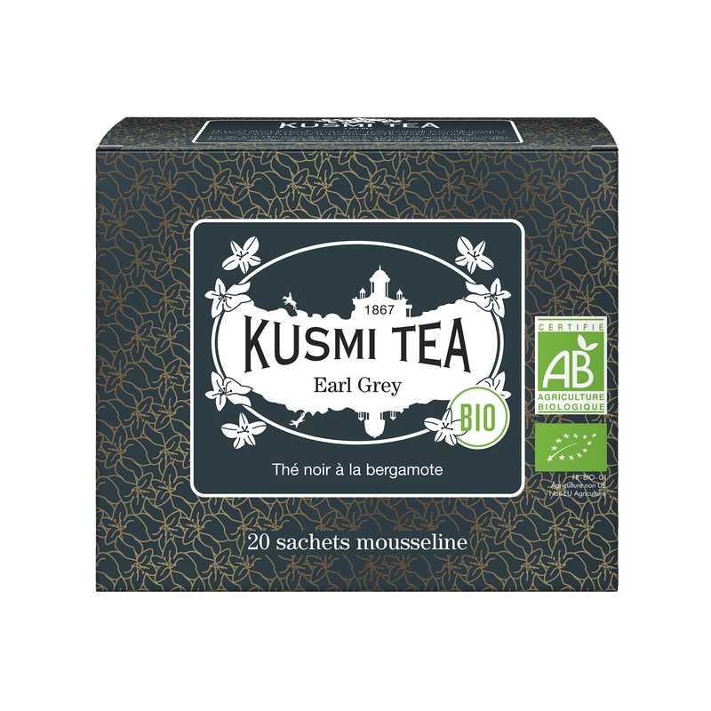 

Чай чорний Ерл Грей органічний пакет. 20х2г, Kusmi Tea