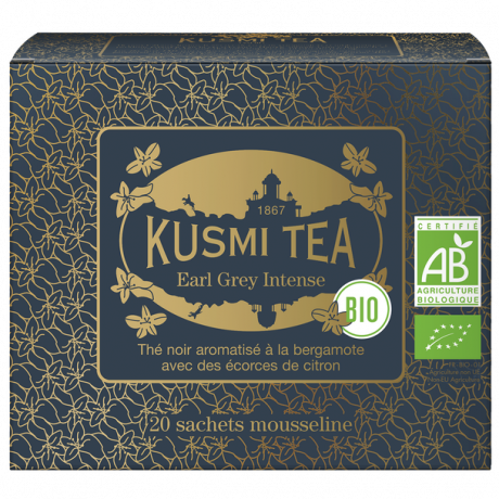 Чай чорний Ерл Грей Інтенс 2 органічний пакет. 20х2г, Kusmi Tea - Q0797