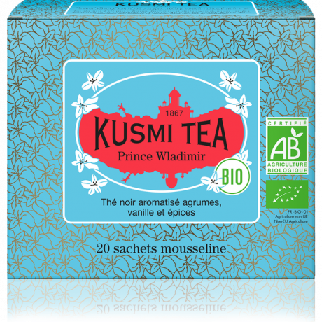 Чай чорний Принц Володимир органічний пакет. 20х2г, Kusmi Tea - Q0799