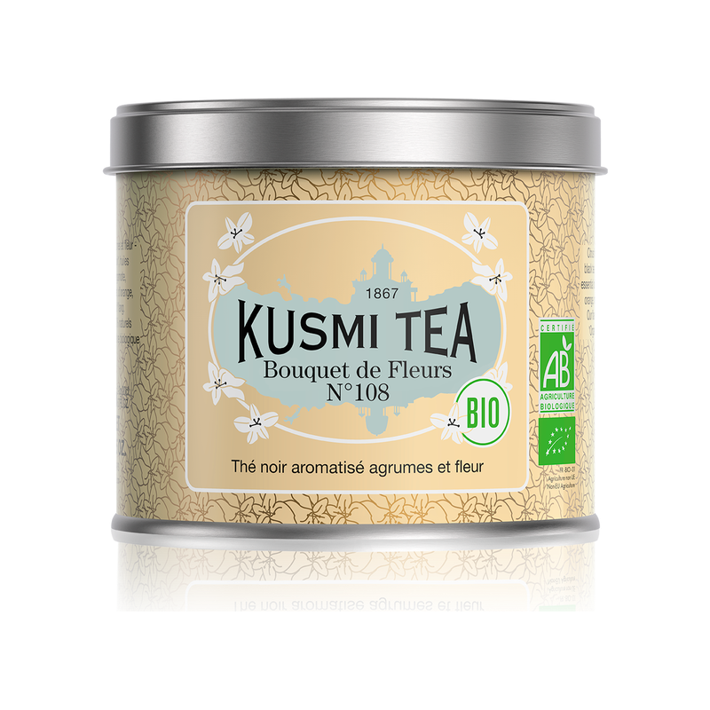 

Чай чорний Букет Квітів № 108 органічний 100г, Kusmi Tea