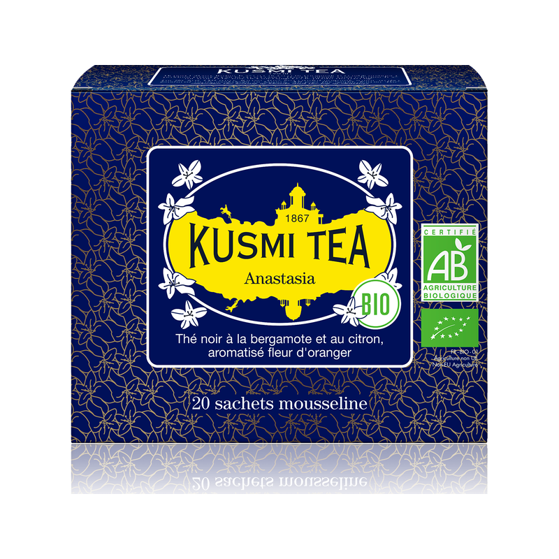 

Чай чорний Анастасія органічний пакет. 20х2г, Kusmi Tea