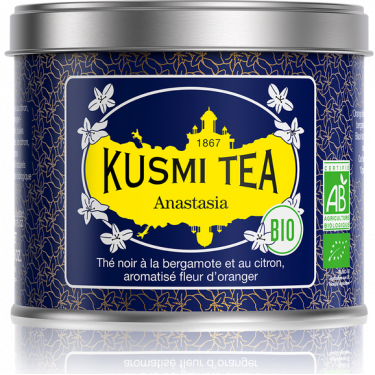 Чай черный "Анастасия" органический 100г, Kusmi Tea - Q0819