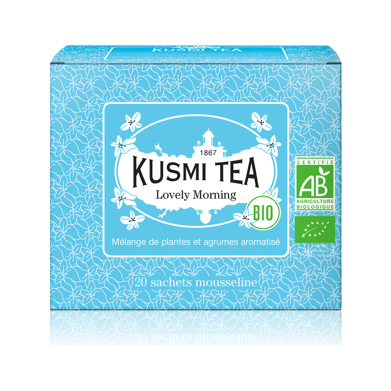 

Чай зелений Чудовий Ранок органічний пакет. 20х2г, Kusmi Tea