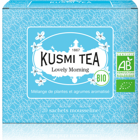 Чай зелений Чудовий Ранок органічний пакет. 20х2г, Kusmi Tea - Q0802
