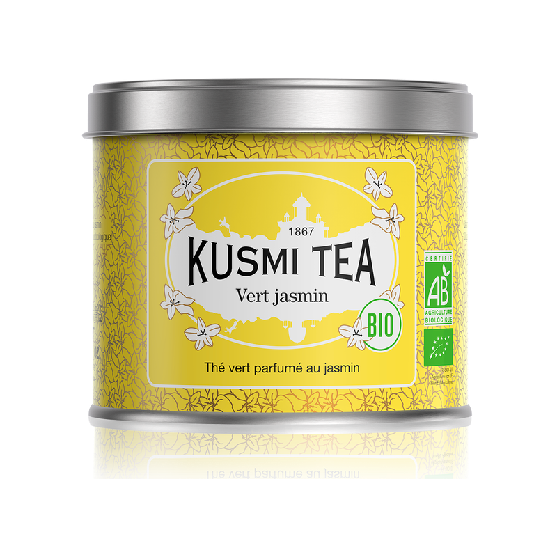 

Чай зелений Жасмин органічний 90г, Kusmi Tea