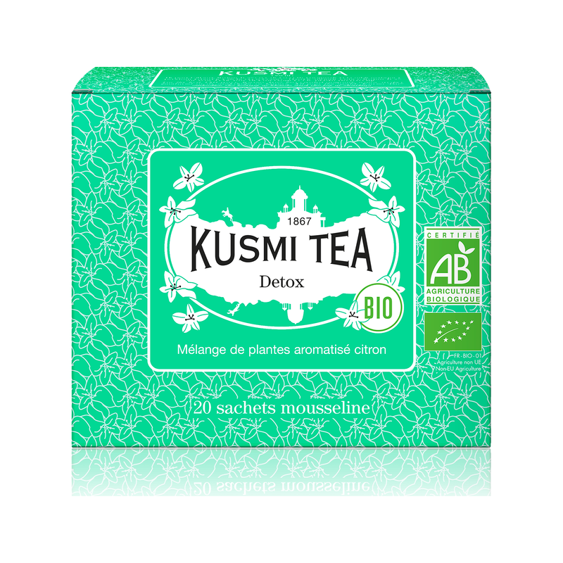 

Чай зелений Детокс органічний пакет. 20х2г, Kusmi Tea