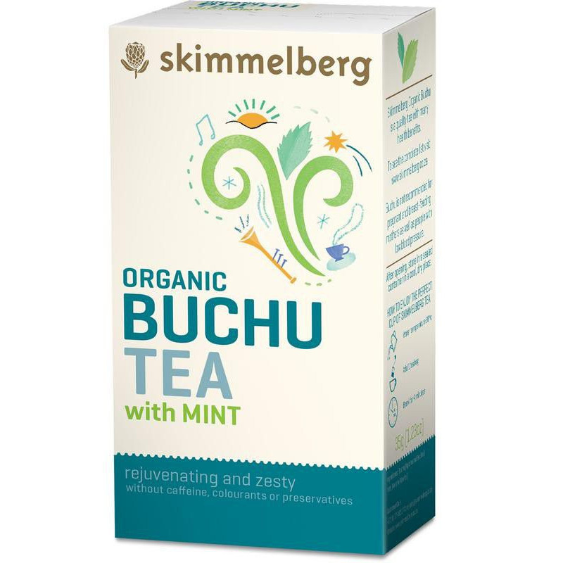 

Чай Буху з м'ятою органічний (20 пакетиків) 35г, Skimmelberg