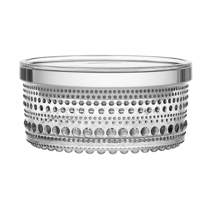 

Ємність для зберігання скляна прозора 11,6х5,7см Kastehelmi, iittala