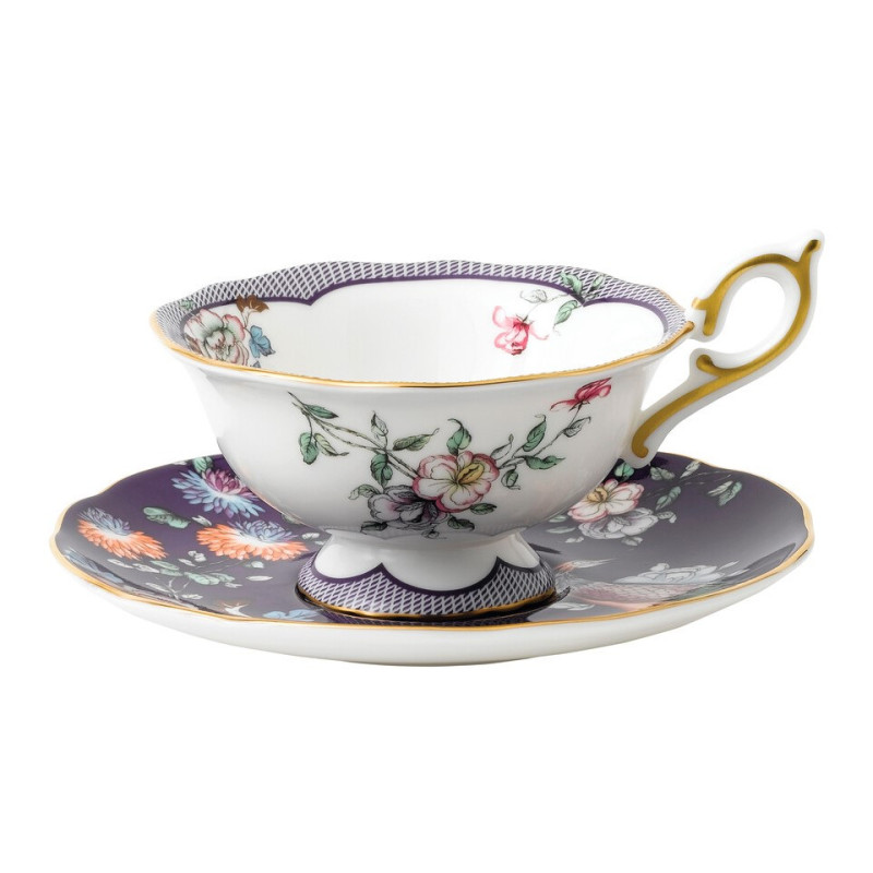 

Чашка з блюдцем "Midnight Crane" Wonderlust, Wedgwood