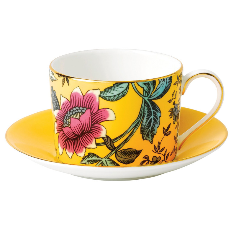 

Чашка з блюдцем "Yellow Tonquin" Wonderlust, Wedgwood