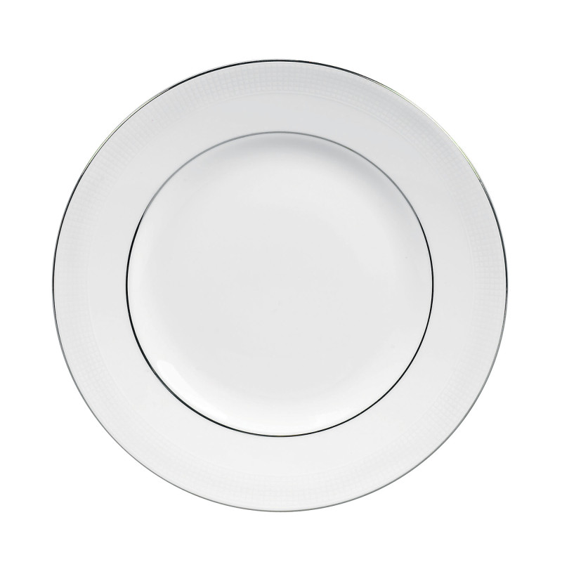 

Тарілка 20см біла Vera Wang Blanc Sur Blanc, Wedgwood