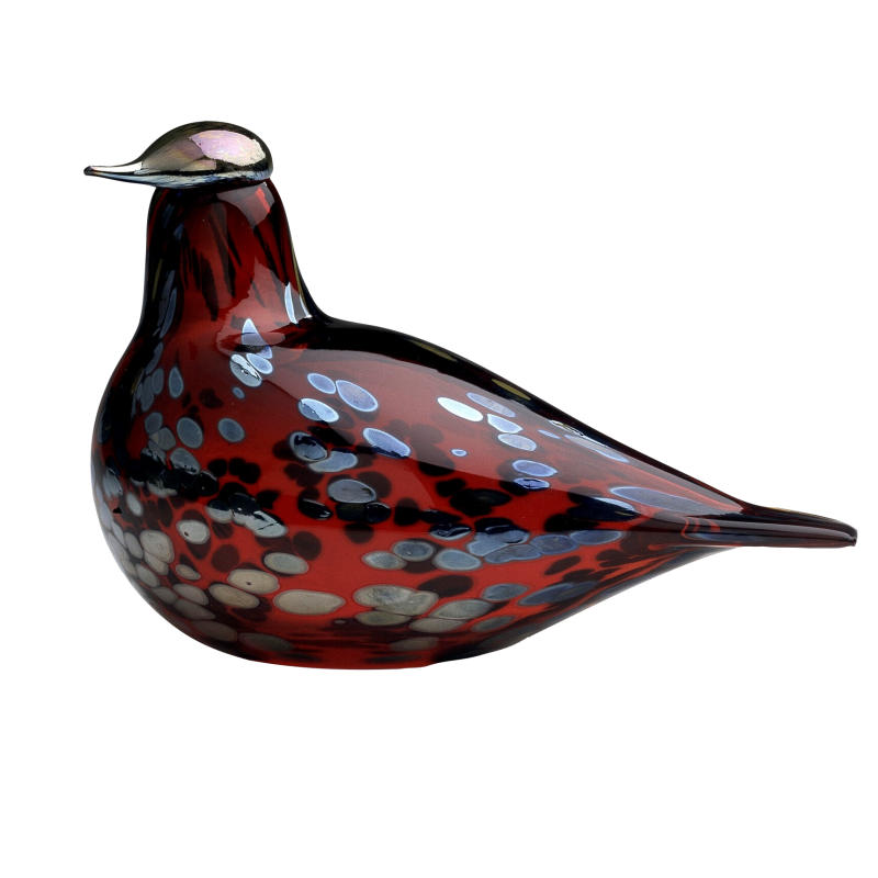 

Декоративна фігурка Пташка рубінова Toikka, iittala