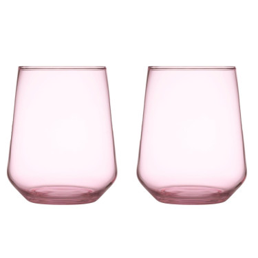 Набір стаканів скляних блідо-рожевих (2шт в уп) 350мл Essence, iittala - 42263