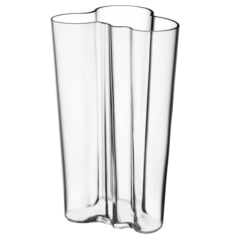 

Ваза скляна прозора 25,1см Aalto, iittala