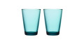Набір стаканів скляних блакитних (2шт в уп) 400мл Kartio, iittala - 15030