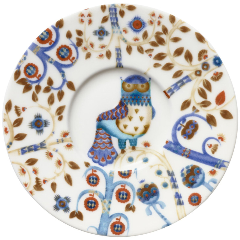 

Блюдце біле з малюнком 11см Taika, iittala