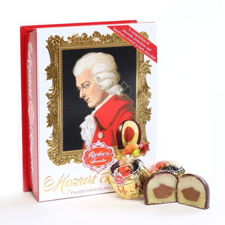 Цукерки шоколадні "Моцарт - Кульки" 120г, Reber - 51936
