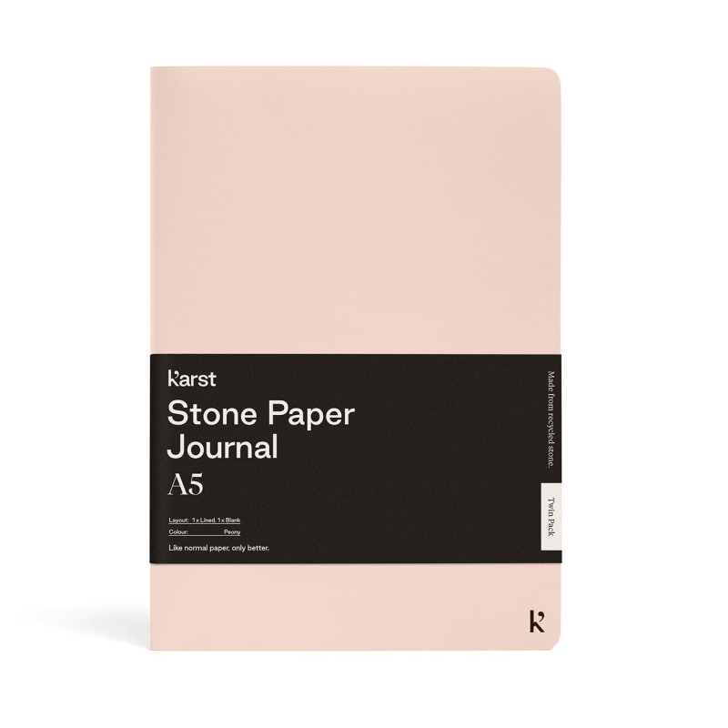 

Набір щоденників "Peony" А5 (2 шт. в уп.), Karst