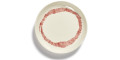 Тарілка XS біло-червона у смужку Feast by Ottolenghi, Serax - Q8799