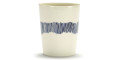 Чашка для чаю 330 мл біло-блакитна у смужку Feast by Ottolenghi, Serax - Q8822