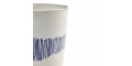 Чашка для чаю 330 мл біло-блакитна у смужку Feast by Ottolenghi, Serax - Q8822