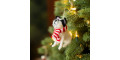 Новорічна прикраса Собака з шарфом, Sass & Belle - Q8646