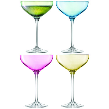 Набор бокалов для шампанского 235 мл (4 шт. в уп.) Polka, LSA international - 51357
