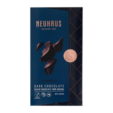 Шоколад черный из Уганды 80% 100 г, Neuhaus