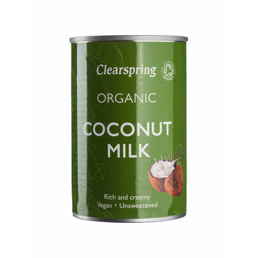 Кокосове молоко органічне 400мл Clearspring Clearspring - 43019