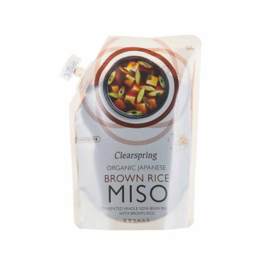 Паста Місо з коричневим рисом органічна 300г Clearspring - 22906