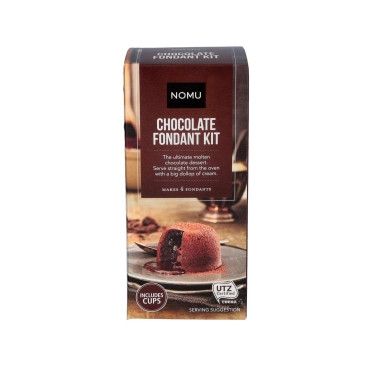 Суміш для приготування шоколадного фондану 220г, Nomu - 22492