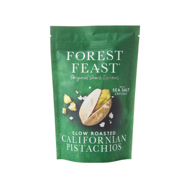 Фісташки каліфорнійські смажені з морською сіллю 120г, Forest Feast Forest Feast Forest Feast - 96778